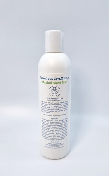Wondrous "Roots" Shampoo/Conditioner Set - NO sulfates, parabens, gluten, or phthalates, vegan-friendly - 8 oz bottle of each