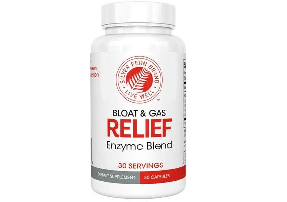 Copy of Silver Fern Brand Ultimate Digestive Enzyme Supplement - 1 Bottle - High Potency, Multi Enzyme - Digestive Comfort & Food Tolerance - Hemicullulase, Peptidase, Maltase, More
