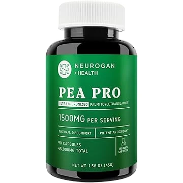 PEA-PRO Ultra Micronized Palmitoylethanolamide (Pea) Supplement - 1500 MG Per Serving - Highly Purified & Bioavailable - 90 Capsules