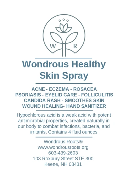 Wondrous Healthy Skin Spray - 4 oz