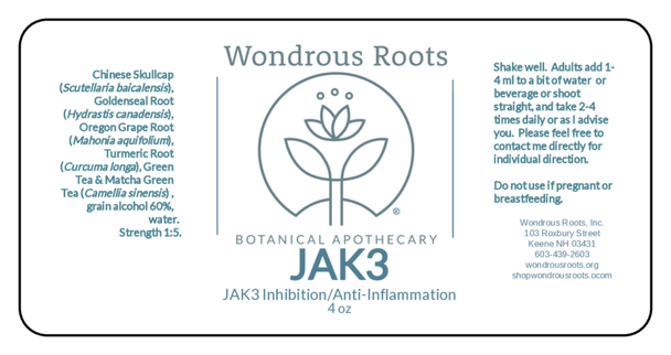 JAK3 – Herbal Support for Immune Modulation & Cellular Health