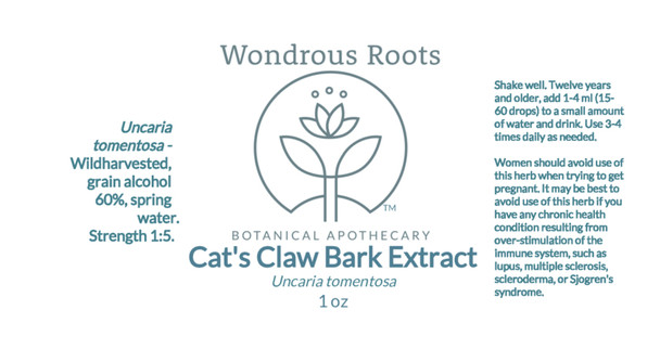 Cat's Claw Bark Extract