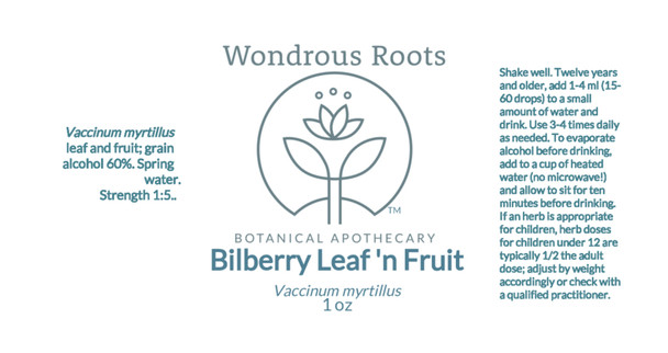 Bilberry Fruit & Leaf Extract