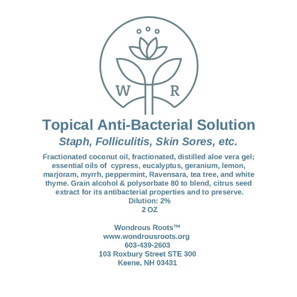 Topical Antibacterial Solution