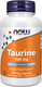 NOW Supplements, Taurine 500 mg, Nervous System Health*  Amino Acid - 100 veg Capsules