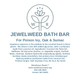 Jewelweed Bath Bar - For Poison Ivy, Oak &  Sumac