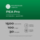 PEA-PRO Ultra Micronized Palmitoylethanolamide (Pea) Supplement - 1500 MG Per Serving - Highly Purified & Bioavailable - 90 Capsules