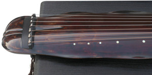 Buy Collection Grade Banana Leaf Style Guqin Instrument Chinese 7 String Zither 山悠韵收藏级系列纯生漆蕉叶古琴