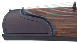 Buy Concert Level Black Sandalwood Standard Size Guzheng Chinese Harp 山悠韵演奏级黑檀标准古筝