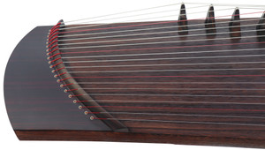 Buy Concert Level Black Sandalwood Travel Size Guzheng 135cm Chinese Harp 山悠韵演奏级黑檀便携式古筝135cm