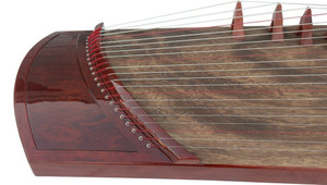 Buy Speciality Grade Soundboard Whole Piece Digged Rosewood Standard Size Guzheng 思月精品级红木面挖标准古筝