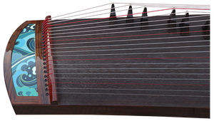 Buy Concert Level Golden Sandalwood Bright Lacquer Travel Size Guzheng 130cm 山悠韵演奏级黄金檀亮漆便携古筝130cm