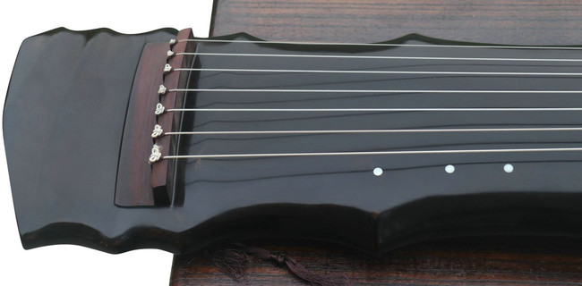 Buy Speciality Grade Guqin Zhu Jie Style Traditional Chinese 7 String Zither 山悠韵精品级系列纯生漆竹节式古琴