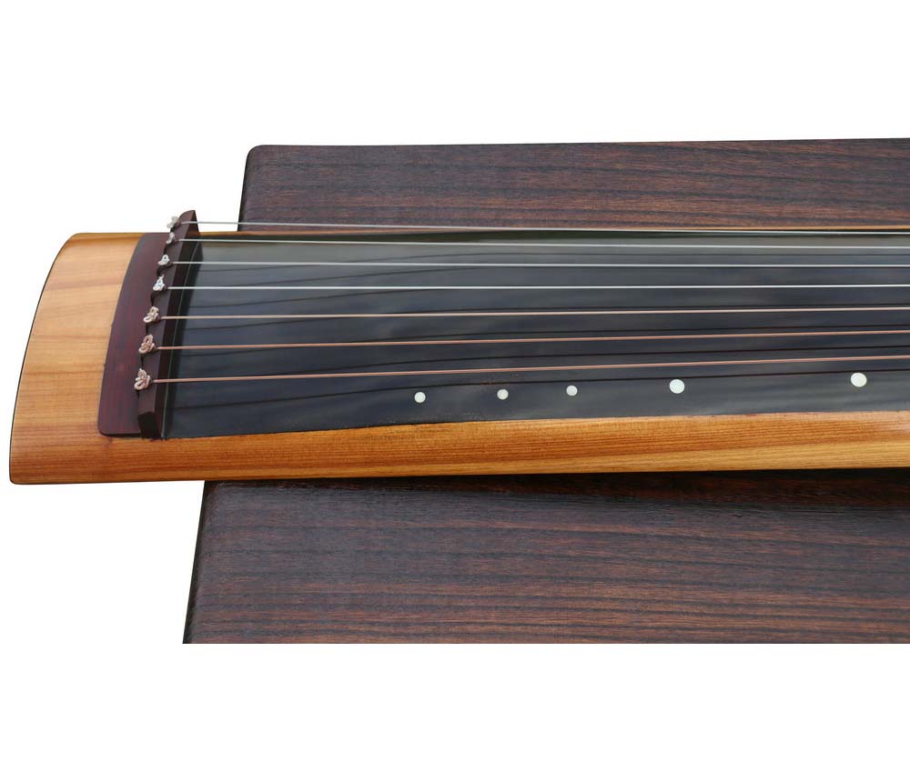 Buy Speciality Grade Guqin Ku Mu Long Yin Style Traditional Chinese 7 String Zither