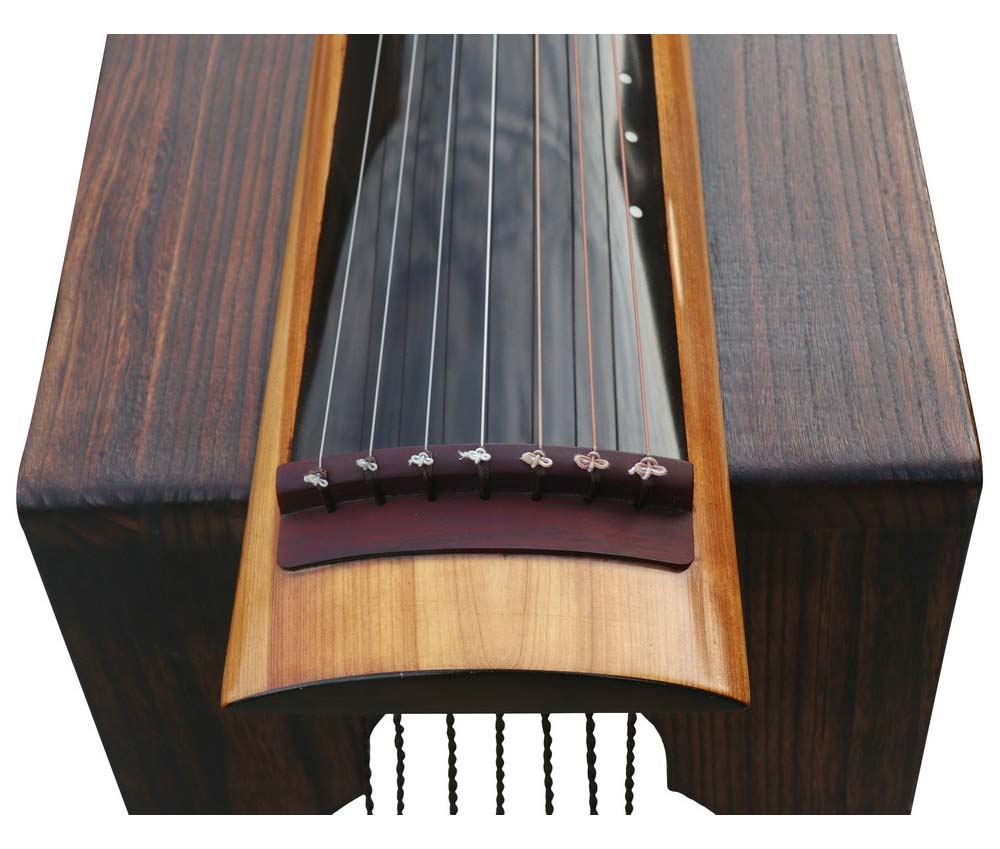 Buy Speciality Grade Guqin Ku Mu Long Yin Style Traditional Chinese 7 String Zither