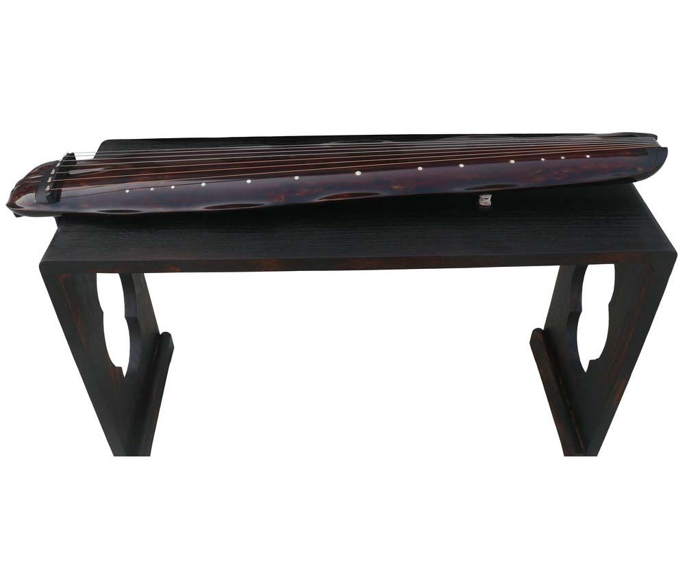 Buy Collection Grade Banana Leaf Style Guqin Instrument Chinese 7 String Zither