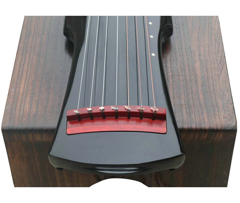 Speciality Grade Guqin Fu Xi Style Traditional Chinese 7 String Zither  思月精品级系列纯生漆伏羲式古琴