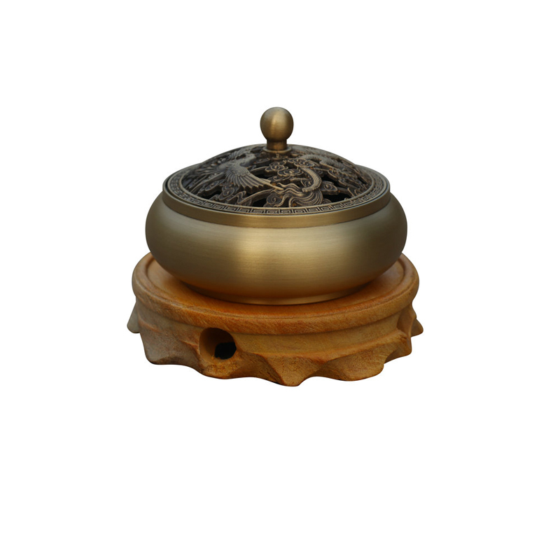 Buy Copper Guqin Censer with Stand