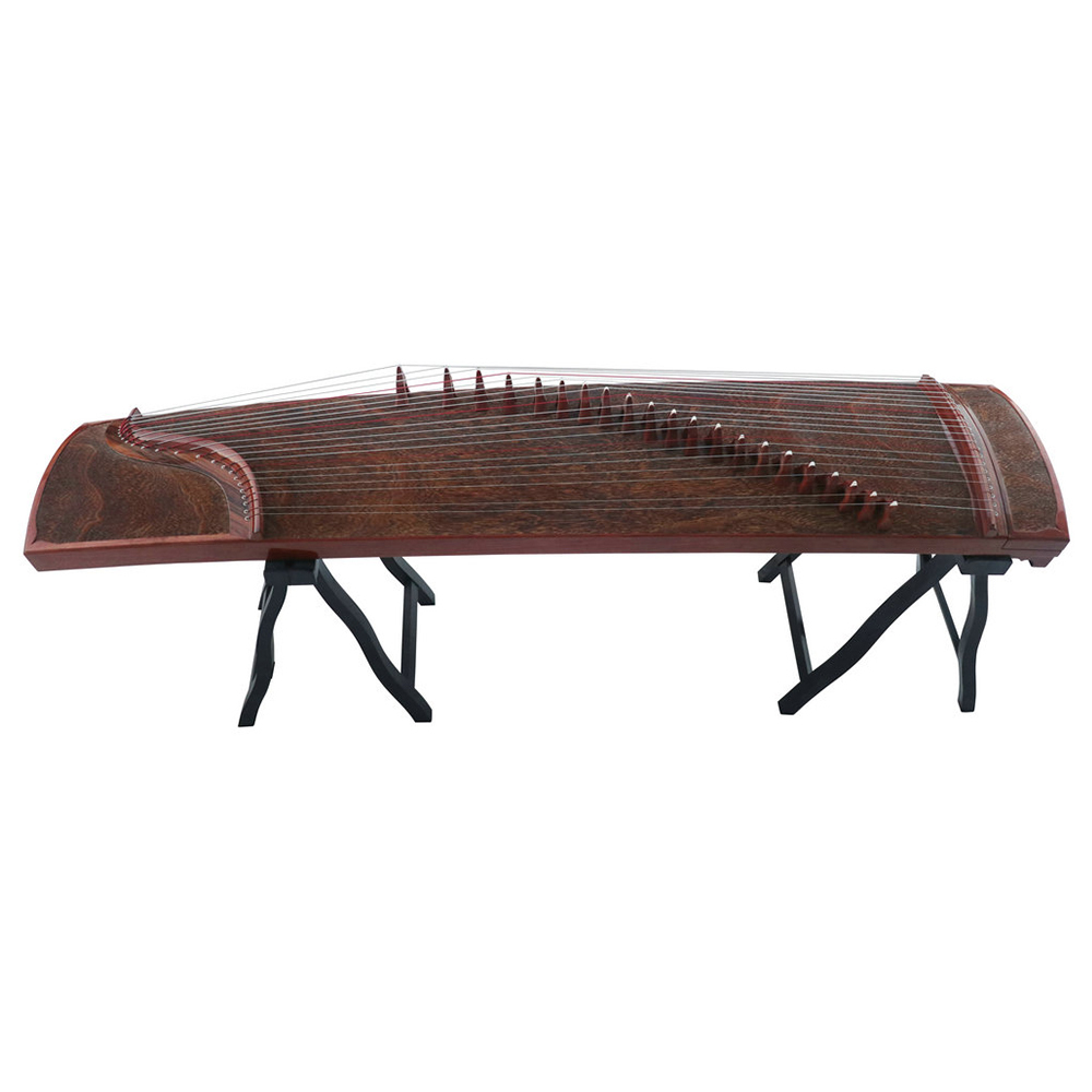 Collection Grade Soundboard Whole Piece Digged Rosewood Standard Size Guzheng 思月红木面挖标准古筝