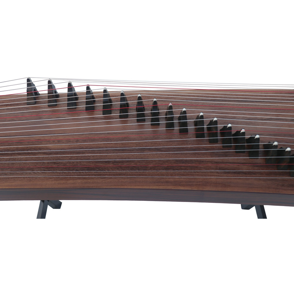 Concert Grade Yellow Sandalwood Travel Size Guzheng 135cm  Chinese Harp 思月演奏级黄檀便携式135cm古筝