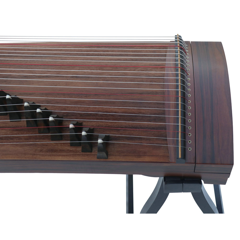 Concert Grade Yellow Sandalwood Travel Size Guzheng 135cm  Chinese Harp 思月演奏级黄檀便携式135cm古筝