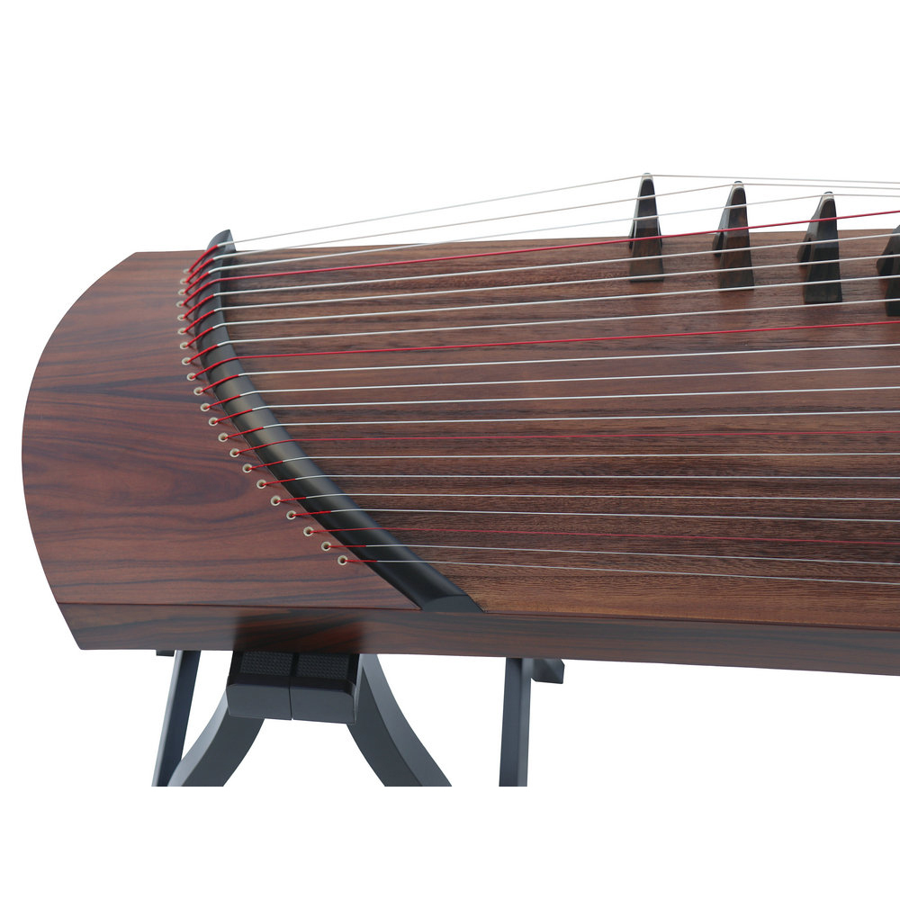 Concert Grade Yellow Sandalwood Travel Size Guzheng 135cm  Chinese Harp 思月演奏级黄檀便携式135cm古筝