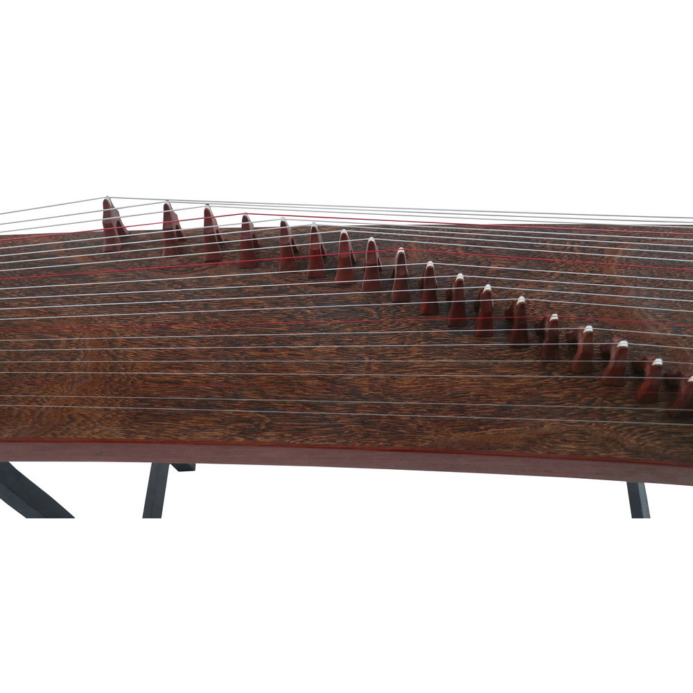 Collection Grade Soundboard Whole Piece Digged Rosewood Standard Size Guzheng 思月红木面挖标准古筝