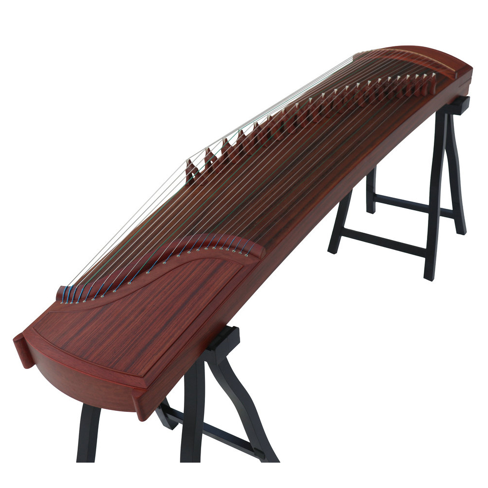 Concert Grade Standard Size Rosewood Guzheng Chinese Harp 思月演奏级红木标准古筝