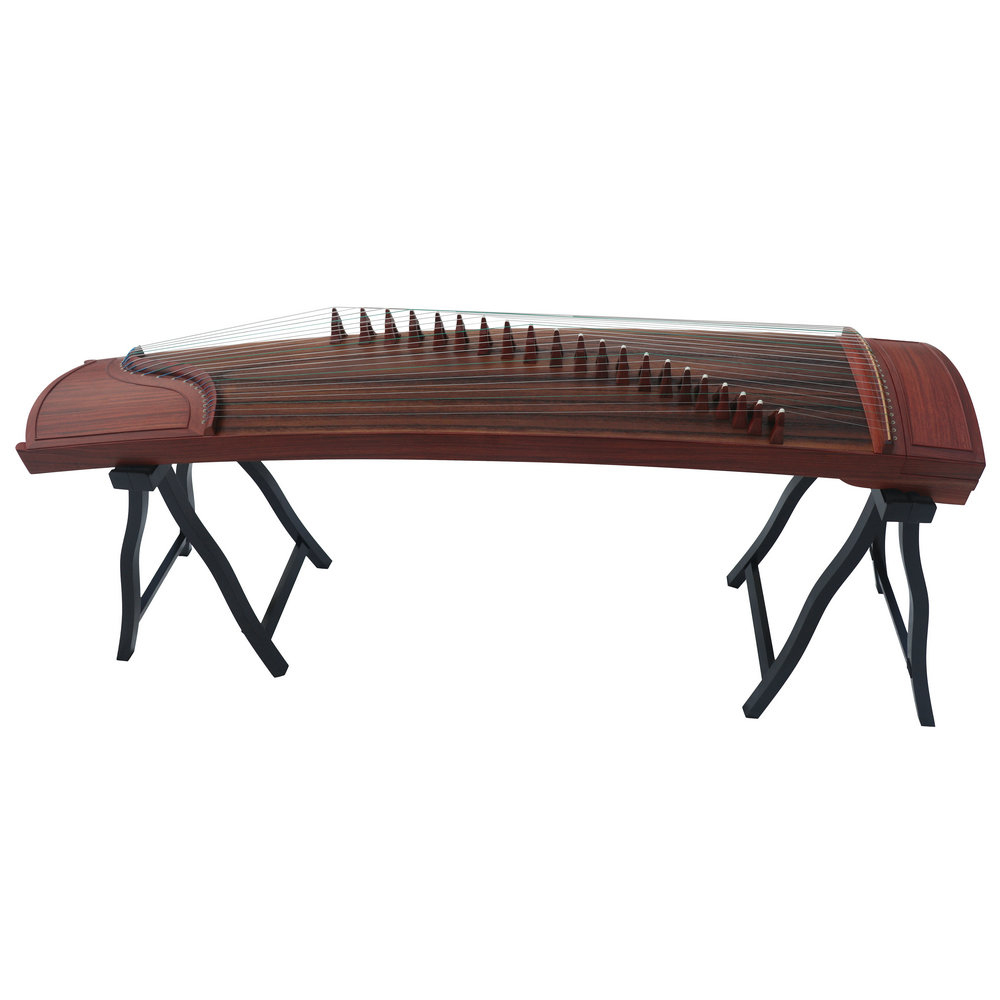 Concert Grade Standard Size Rosewood Guzheng Chinese Harp 思月演奏级红木标准古筝