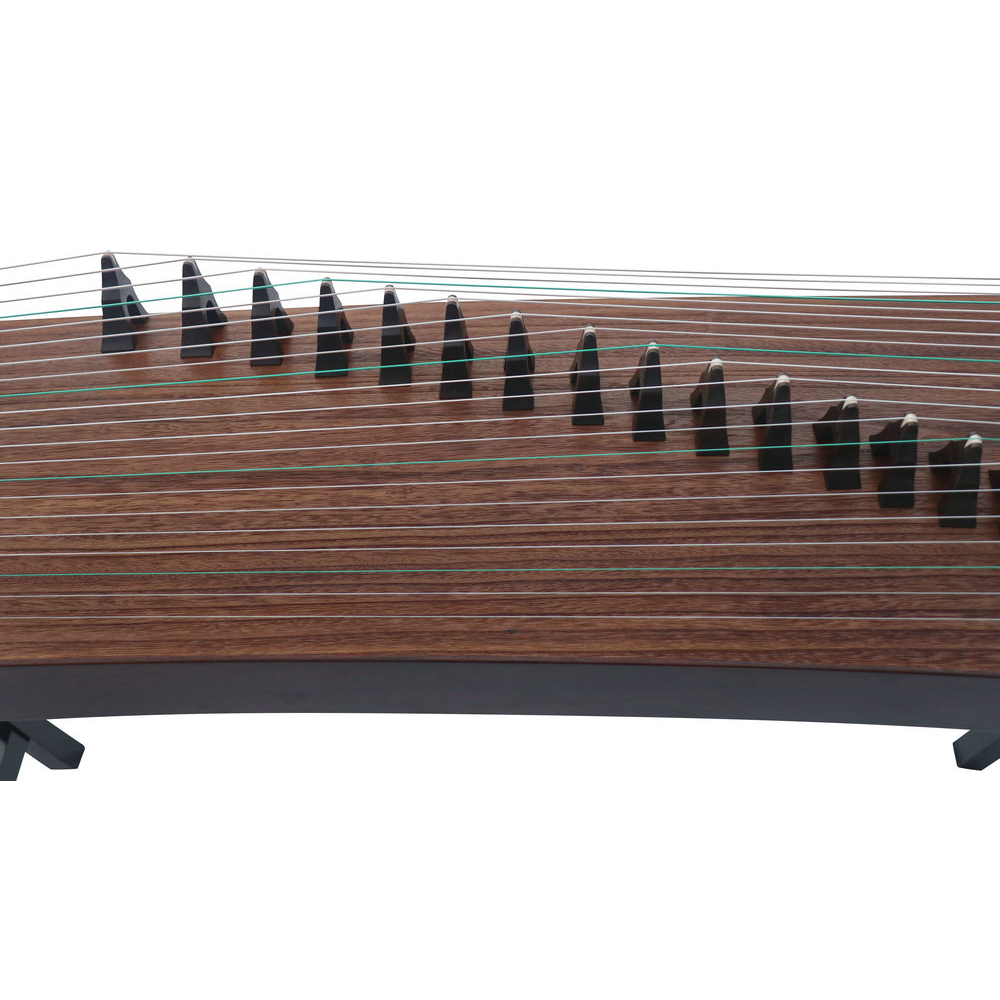 Concert Grade Black Sandalwood Standard Size Guzheng Chinese Harp 思月演奏级黑檀标准古筝