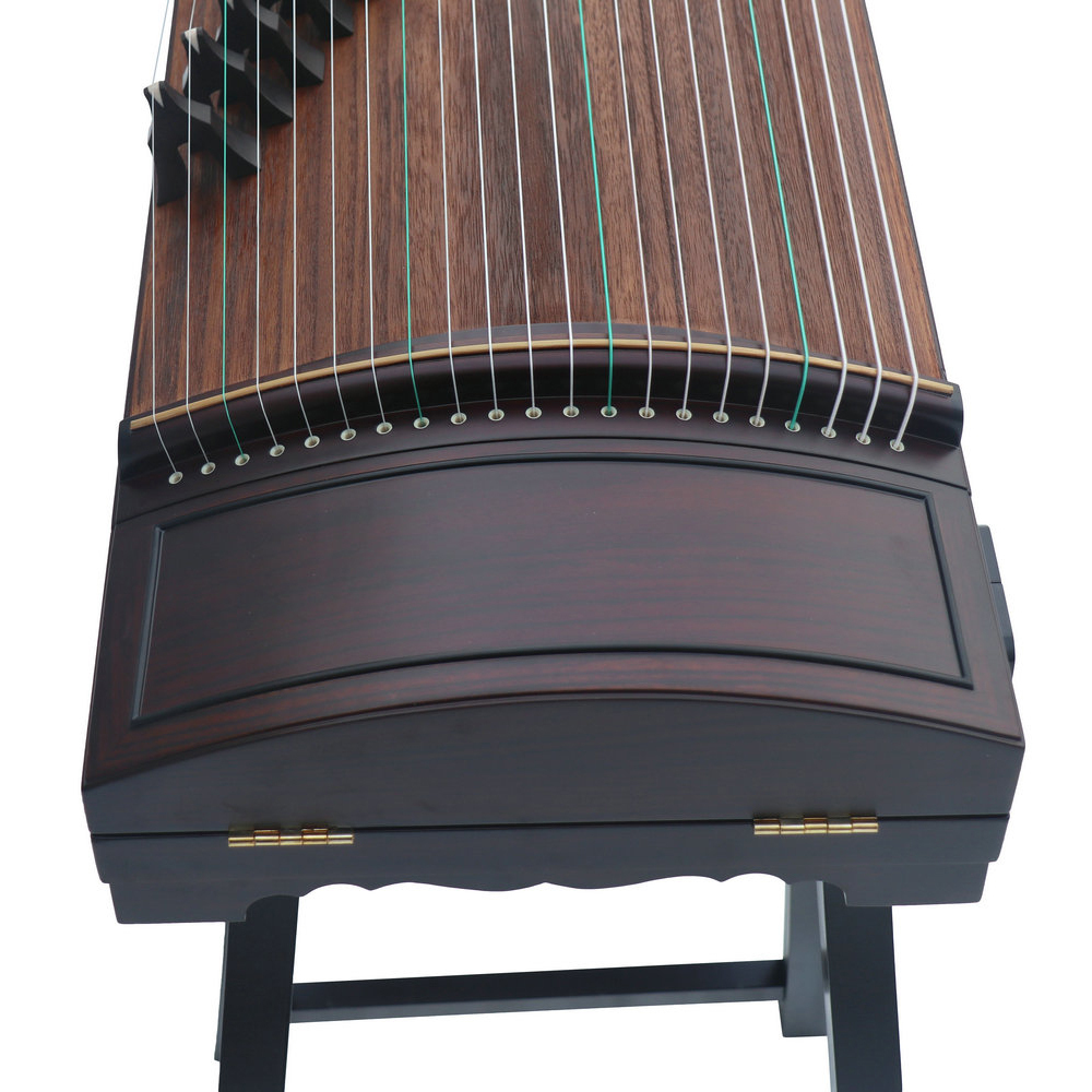 Concert Grade Black Sandalwood Standard Size Guzheng Chinese Harp 思月演奏级黑檀标准古筝