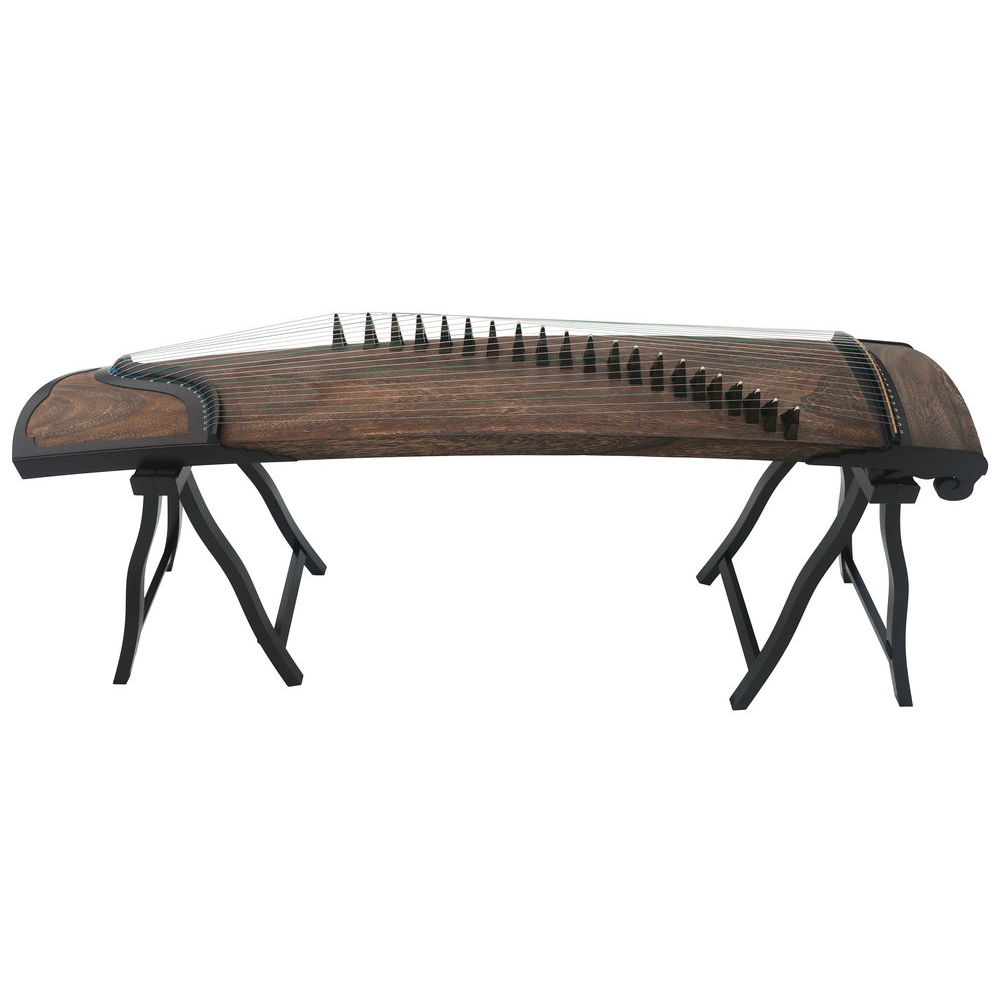 Speciality Black Sandalwood Standard Size Guzheng Chinese Harp 思月精品级黑檀标准古筝