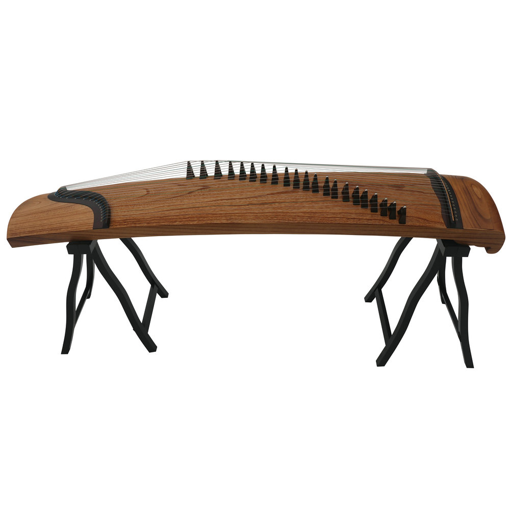 Speciality Grade Soundboard Whole Piece Digged Paulownia Standard Size Guzheng 思月精品级桐木面挖标准古筝