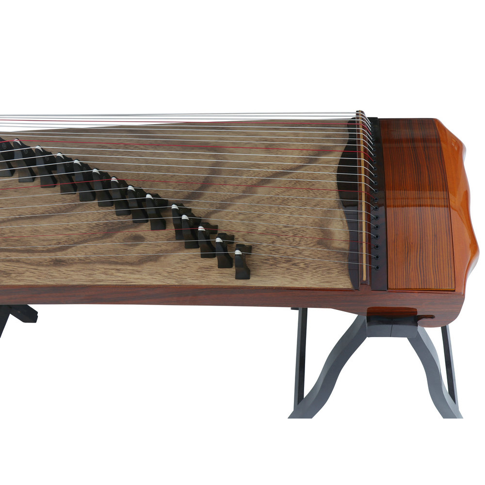 Speciality Grade Soundboard Whole Piece Digged Rosewood Standard Size Guzheng 思月精品级红木面挖标准古筝