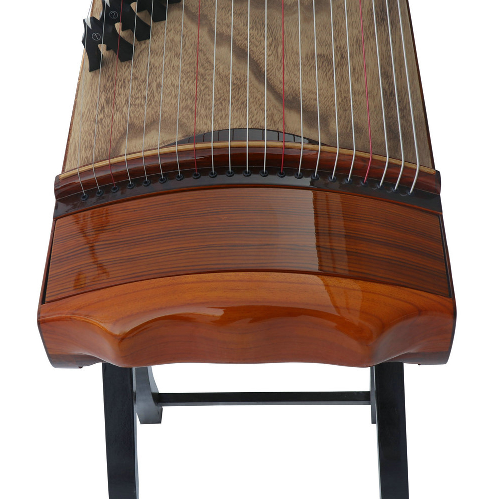 Speciality Grade Soundboard Whole Piece Digged Rosewood Standard Size Guzheng 思月精品级红木面挖标准古筝