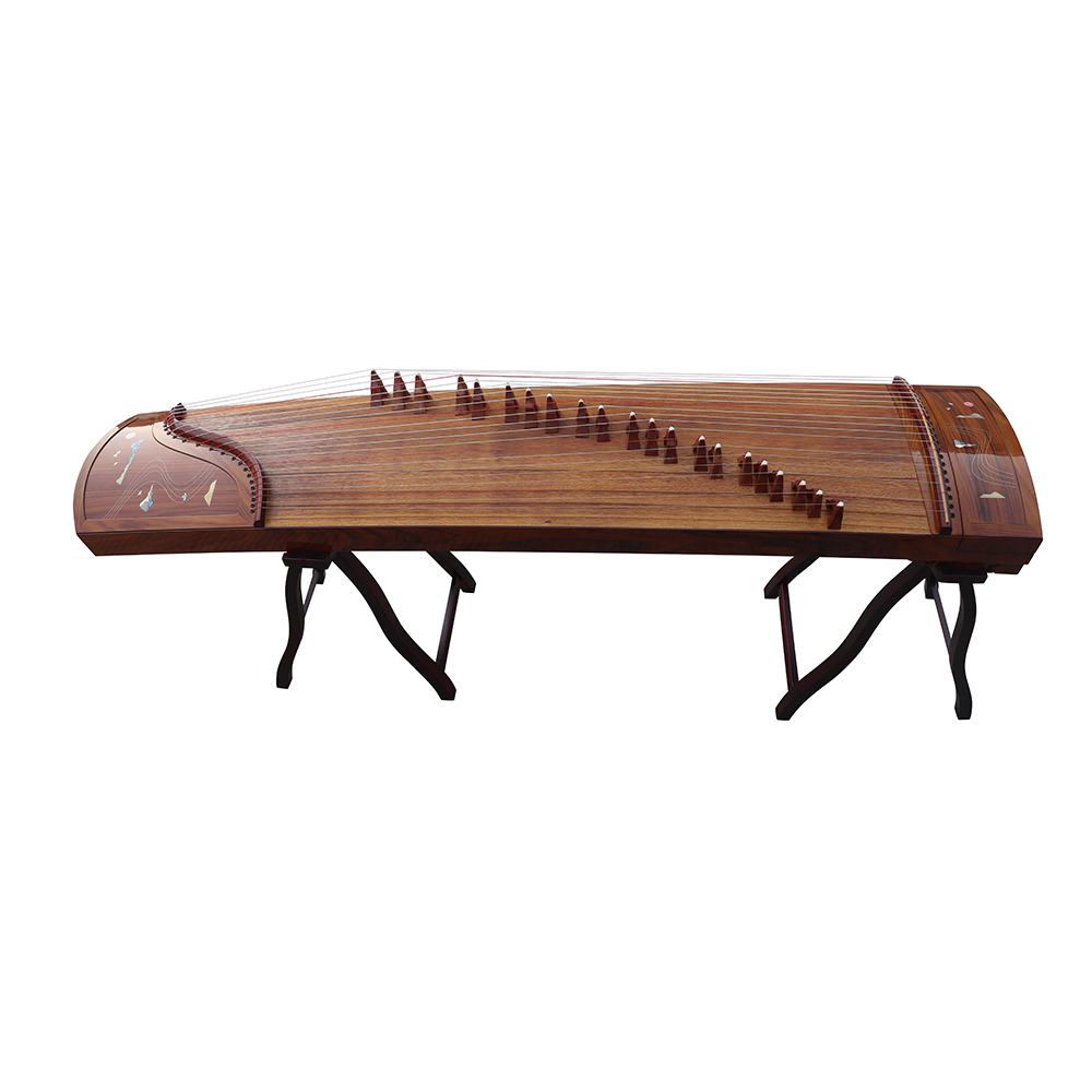 Concert Level Rosewood Bright Lacquer Guzheng 山悠韵演奏级酸枝亮漆古筝