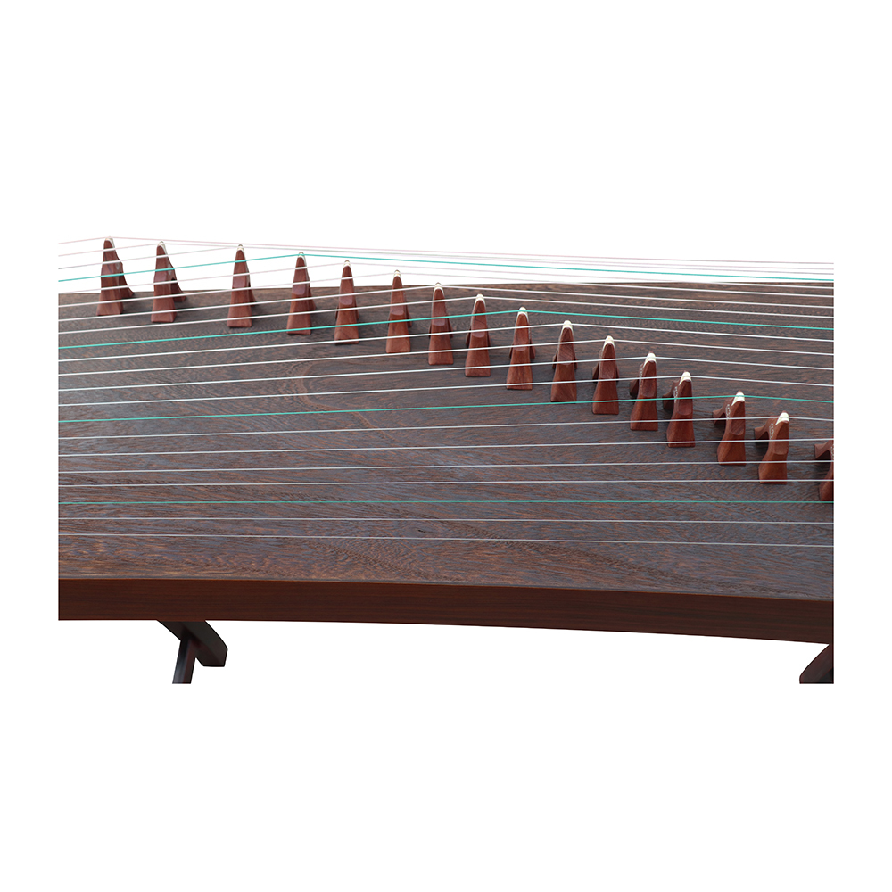 Speciality Grade Rosewood Guzheng Soundboard Whole Piece Digged Chinese Koto 山悠韵精品级酸枝木面挖古筝