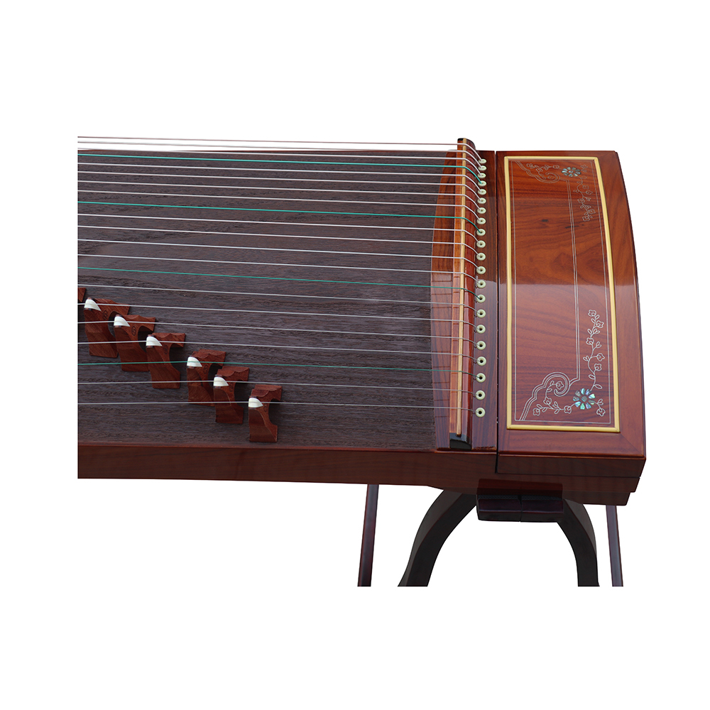 Speciality Grade Bright Lacquer Rosewood Guzheng Chinese Harp 山悠韵精品级亮漆酸枝古筝