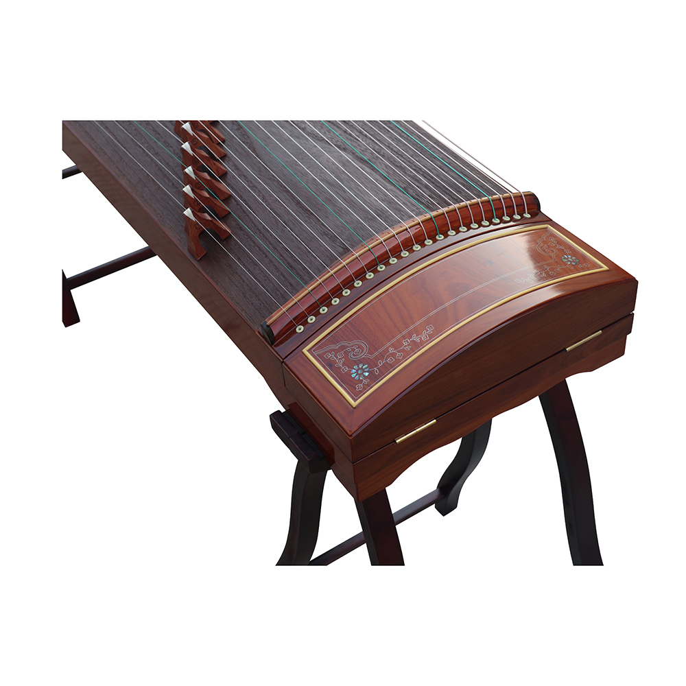 Speciality Grade Bright Lacquer Rosewood Guzheng Chinese Harp 山悠韵精品级亮漆酸枝古筝