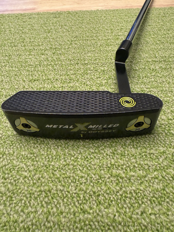VERY GOOD Odyssey Metal X Milled #1 33” Putter