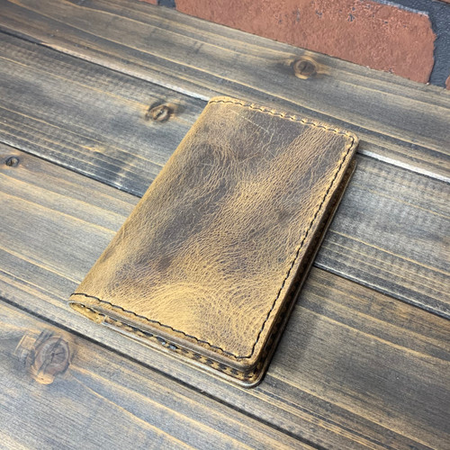 Pocket Size Leather Notebook Cover