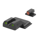HVS SET S&W M&P SHIELD, ORANGE OUTLINE FRONT 100042318