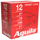 Aguila 1CHB1250 Target Load Competition 12Gauge 2.75" 7/8oz 7.5Shot 25 Per Box/10 Case 116386