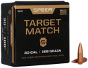Speer 2040 Rifle Plinking Target Match .308 168 gr Open Tip Match Boat Tail 100 Per Box/ 5 Case 29072