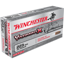 Winchester Varmint X Rifle Ammunition .223 Rem 40 gr. PT 3600 fps 20/ct WNX223P1