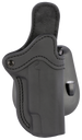 1791 Gunleather ORPDH1SBLR BH1 Optic Ready OWB 01 Stealth Black Leather Paddle Fits 4-5" 1911 120171
