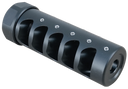 American Precision Arms G3F5830N Gen 3 Fat Bastard Self Timing Brake Black Nitride Stainless Steel with 5/8"-24 tpi Threads, 3.50" OAL & 1.10" Diameter for 30 Cal Rifle 130050