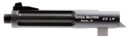 Tactical Solutions TL55TEMBRF Trail-Lite Barrel 22 LR 5.50" Black Matte Finish 6061-T6 Aluminum Material with Fluting, Threading & Fiber Optic Front Sight for Browning Buck Mark 14137