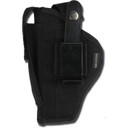 Bulldog Extreme Handgun Holster with Belt Loop and Clip for Standard Autos with 2-4" Barrels Black Ambi JZFSN7