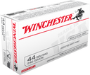 Winchester Ammo Q4240 USA  44RemMag 240gr Jacketed Soft Point 50 Per Box/10 Case 65438